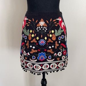 Altar’d State Floral Printed Skirt